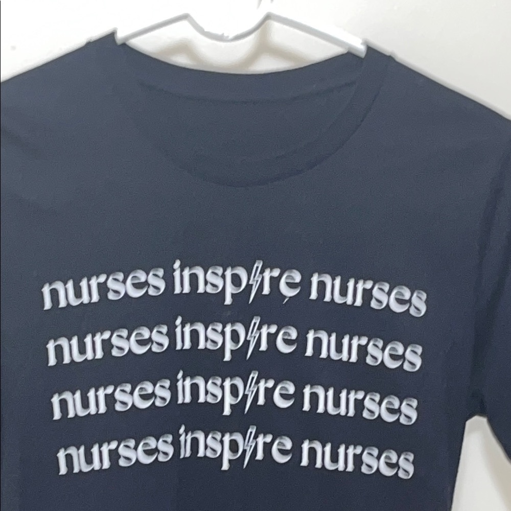 Nurses Inspire Nurses' T-Shirt black small